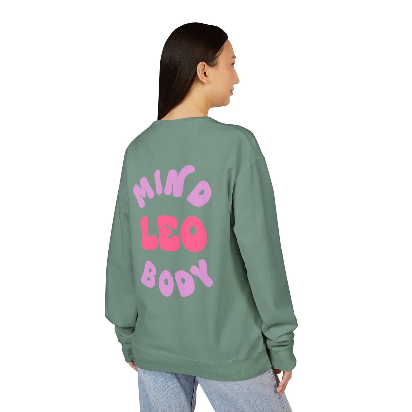 Healing Is Not Linear Crewneck - Lavender and Pink