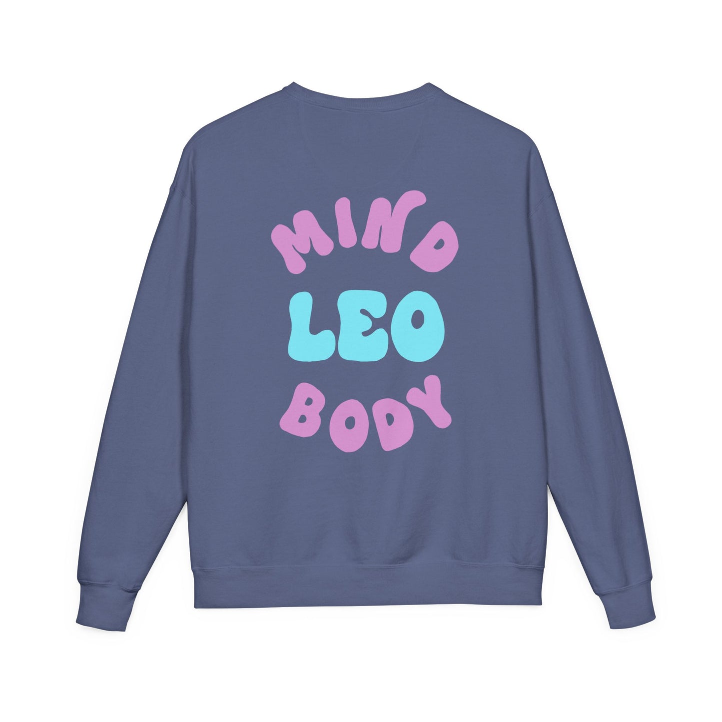 Healing Is Not Linear Crewneck - Lilac and Teal