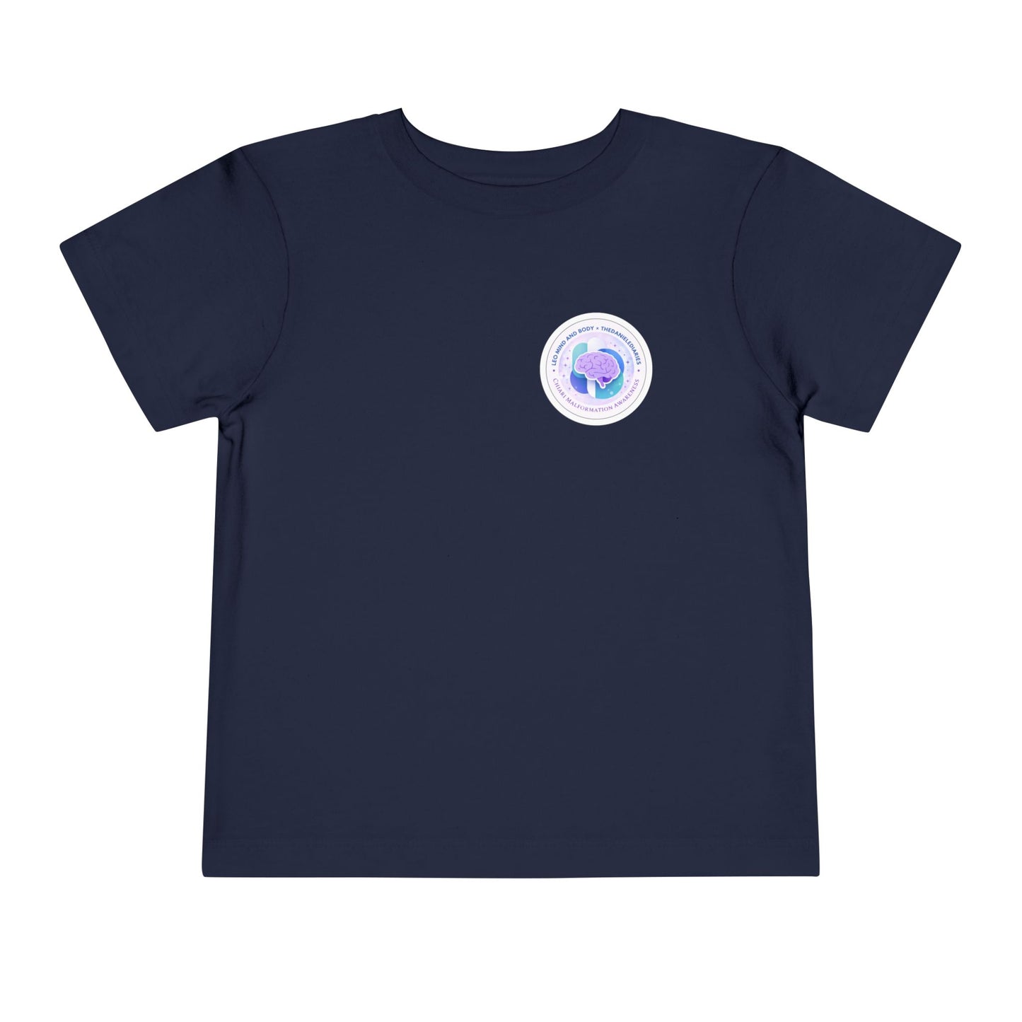 Toddler Tee — Leo X The Daniele Diaries Back Print