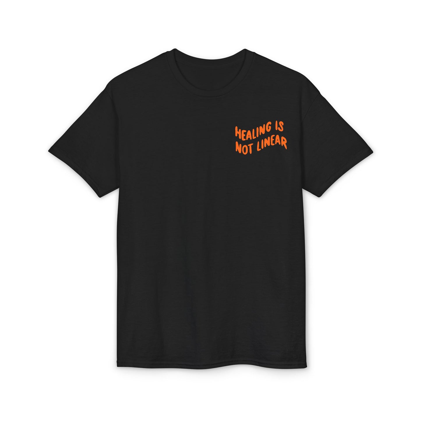 Leo Mind and Body T-Shirt - Pink and Orange