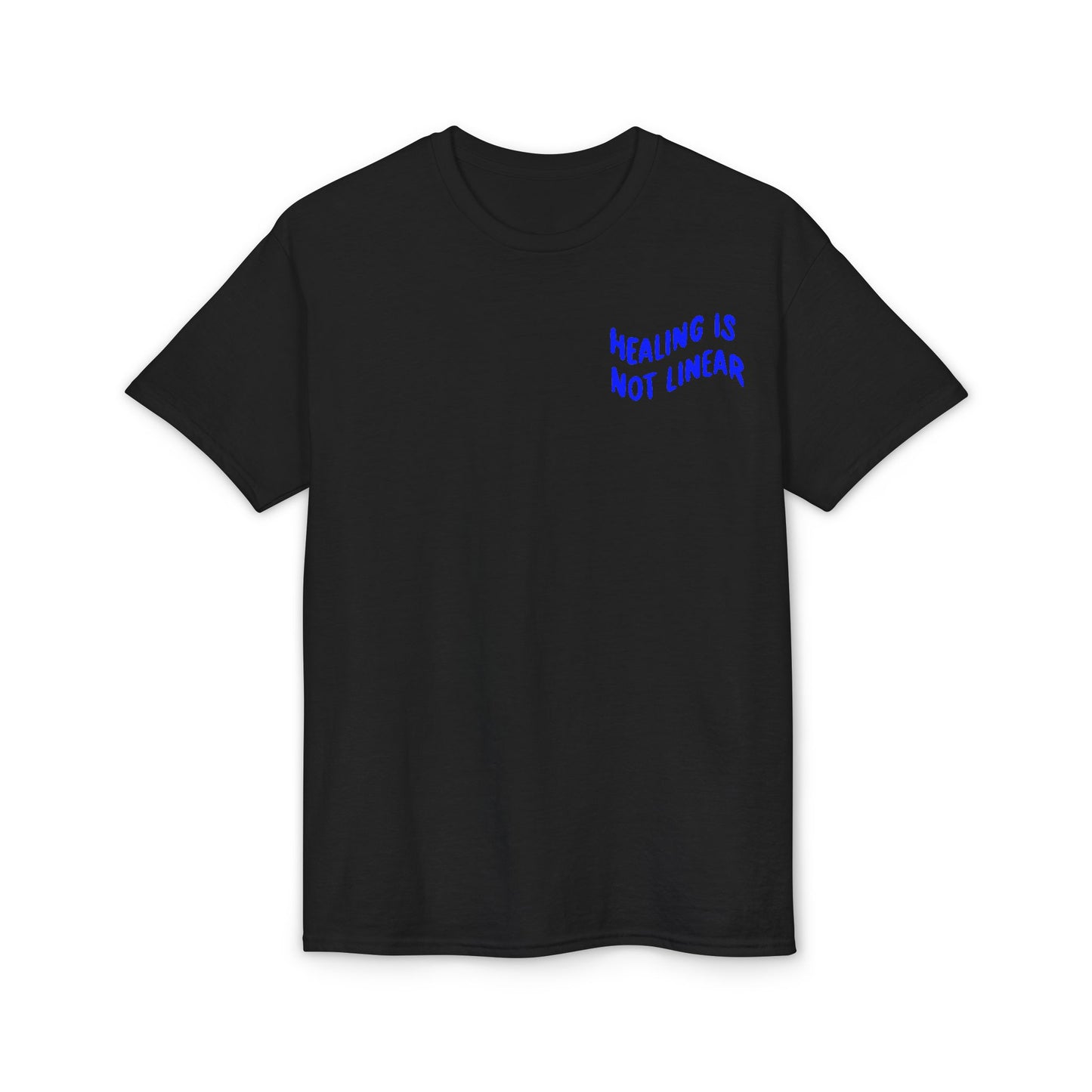 Leo Mind and Body T-Shirt - Teal and Navy Blue