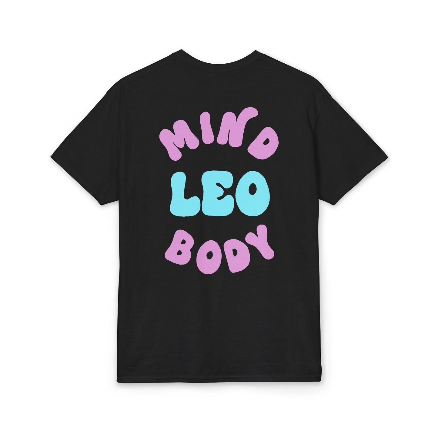 Leo Mind and Body T-Shirt - Teal and Lilac