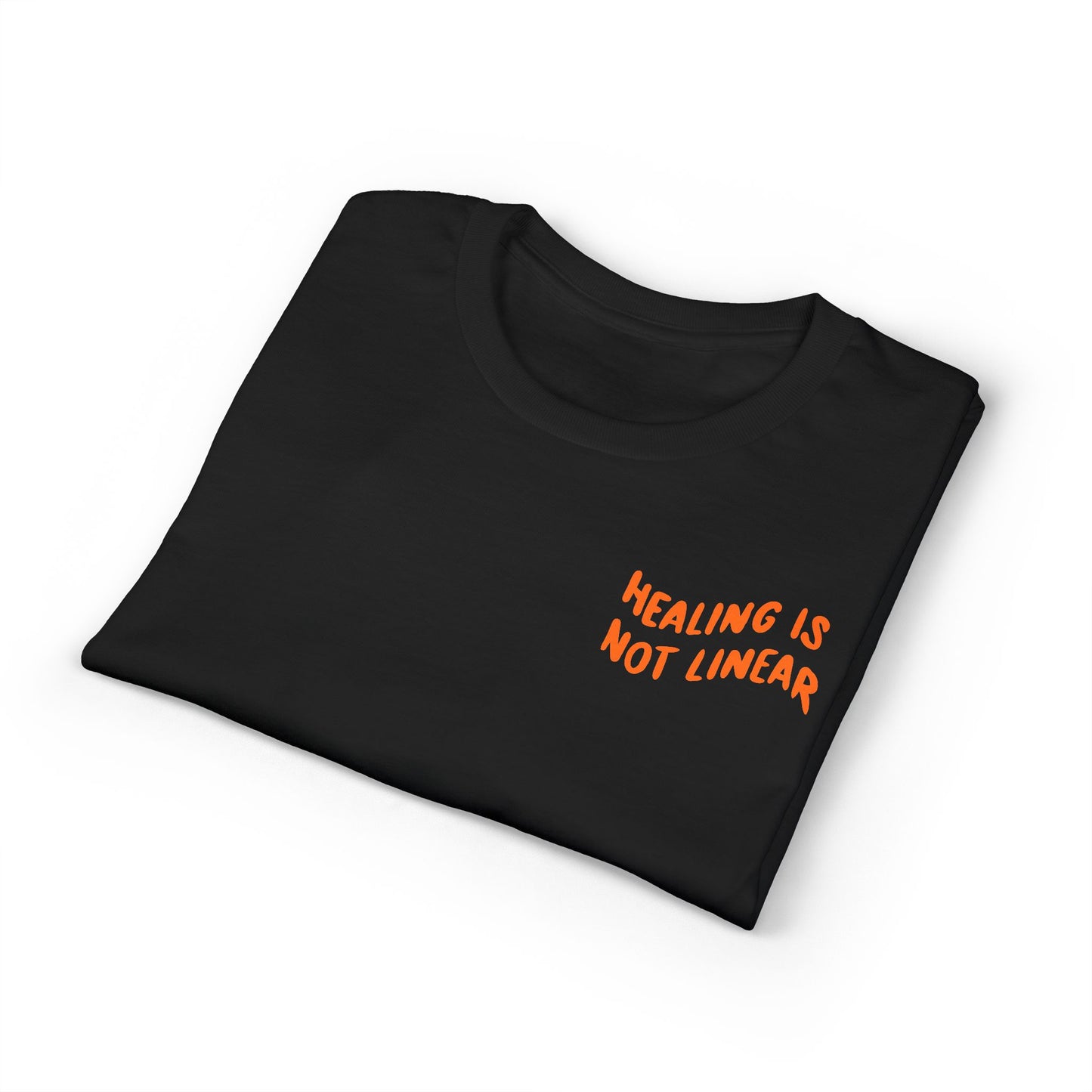 Leo Mind and Body T-Shirt - Pink and Orange