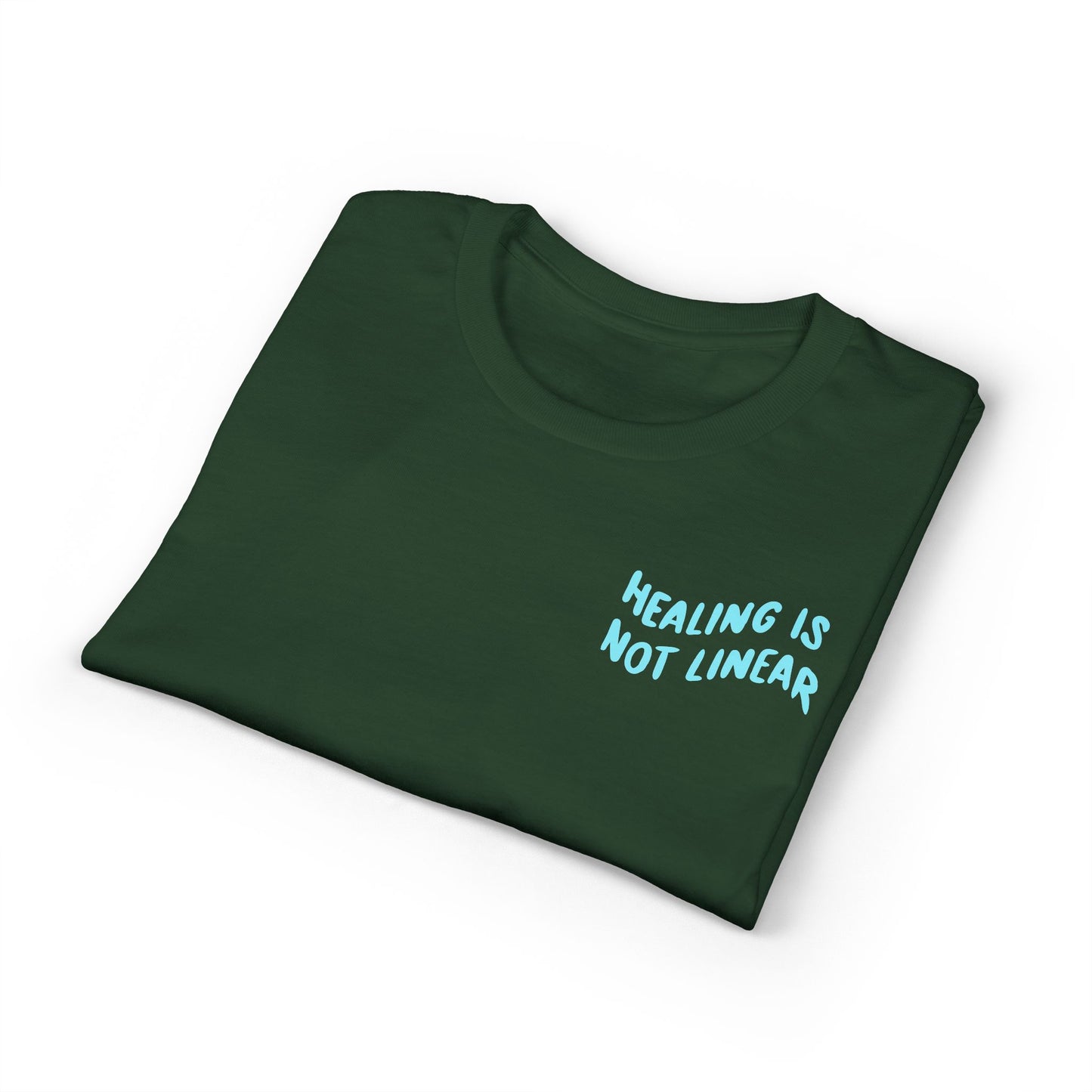 Leo Mind and Body T-Shirt - Teal and Lilac