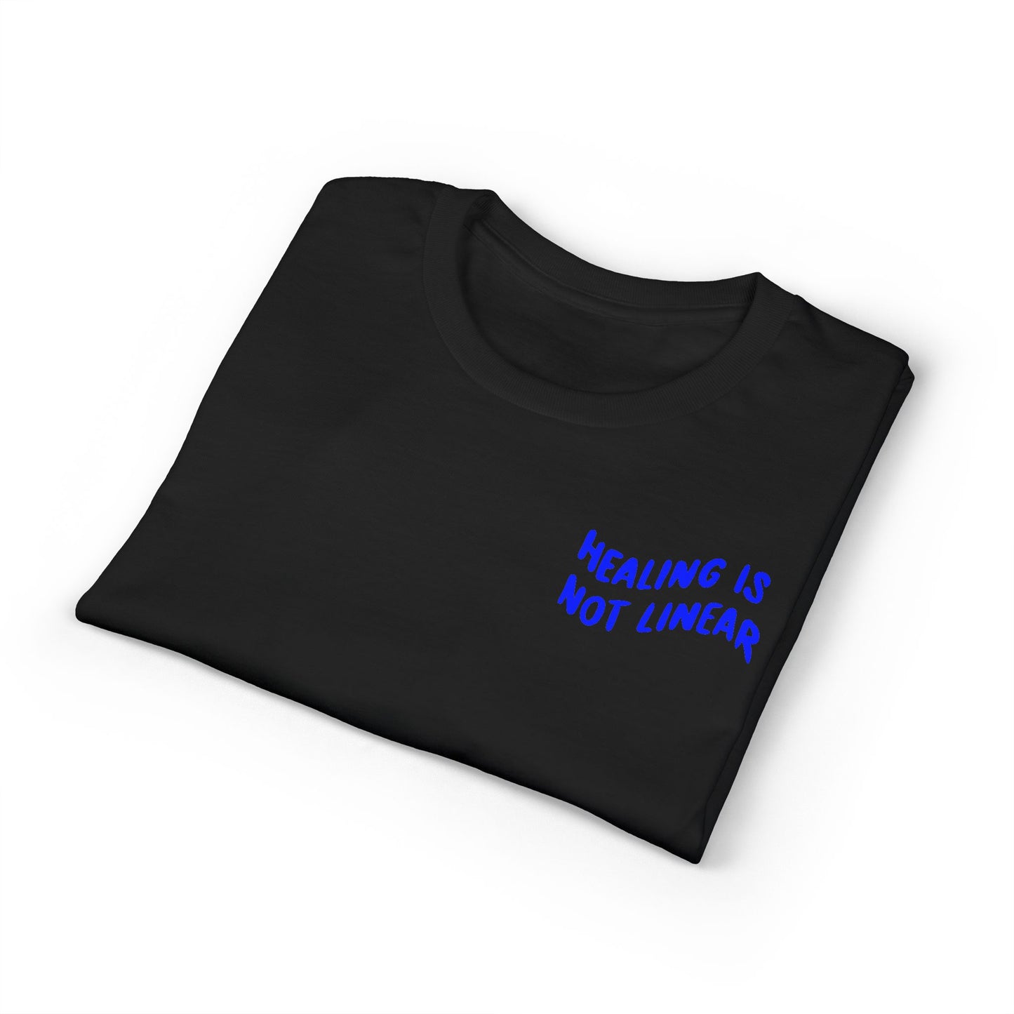 Leo Mind and Body T-Shirt - Teal and Navy Blue