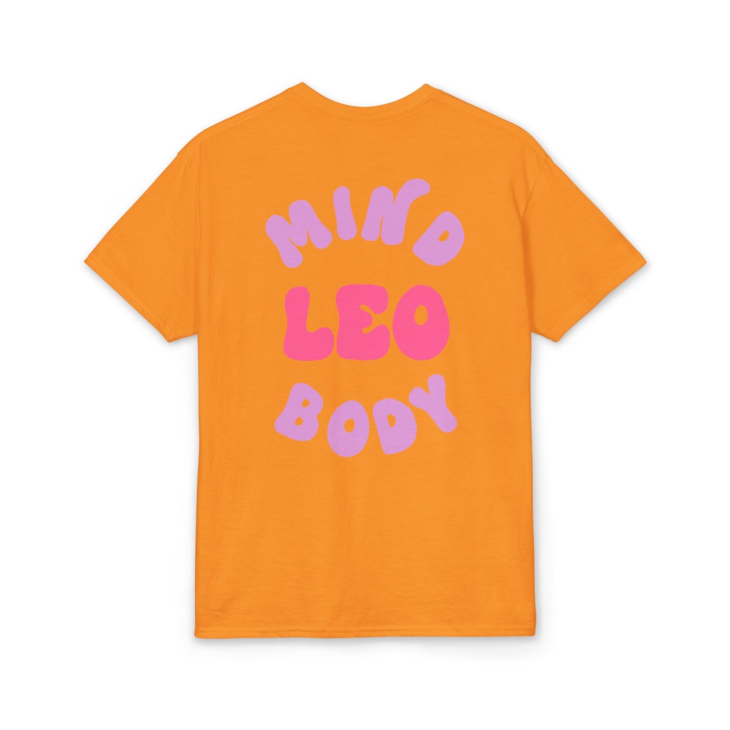 Leo Mind and Body T-Shirt - Lilac and Pink