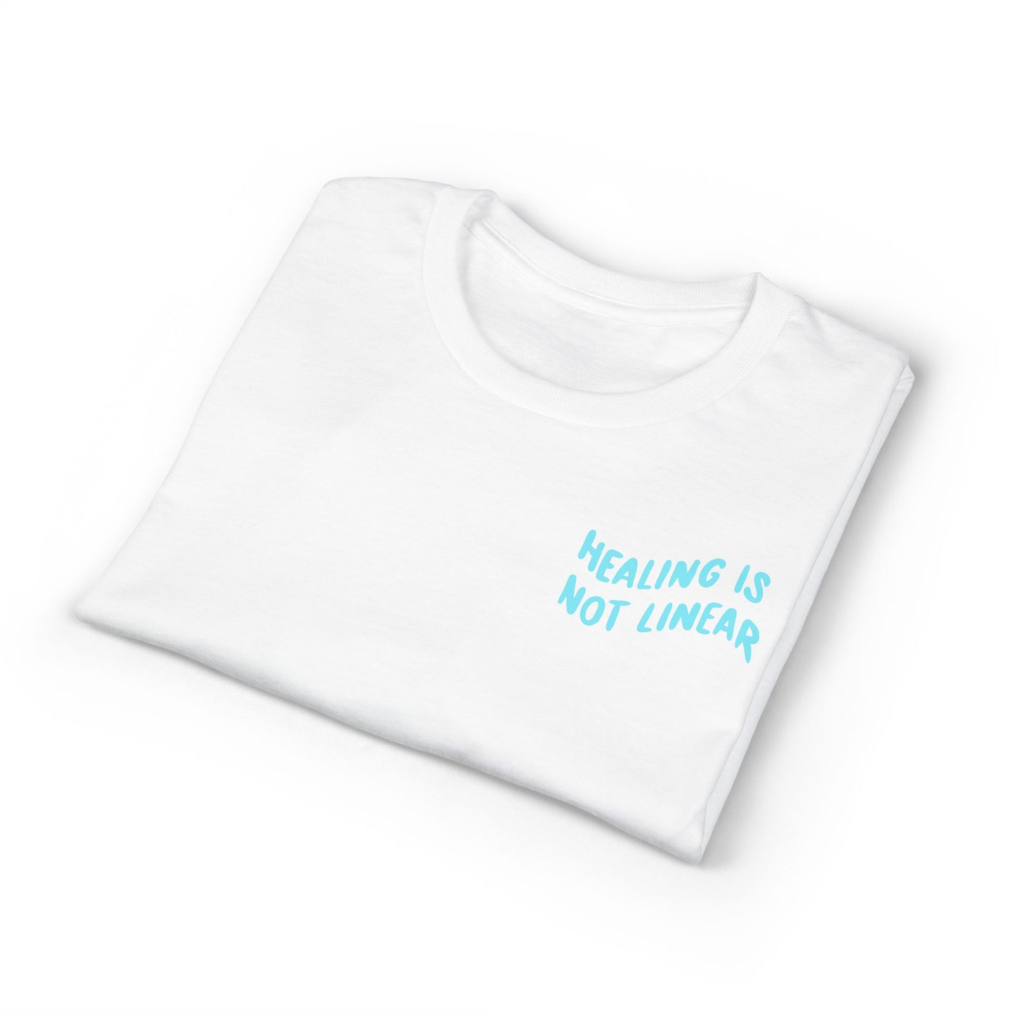 Leo Mind and Body T-Shirt - Teal and Lilac