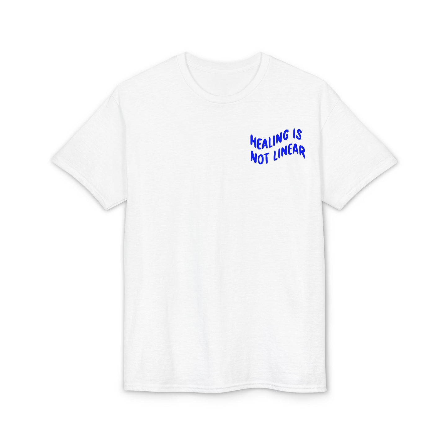 Leo Mind and Body T-Shirt - Teal and Navy Blue