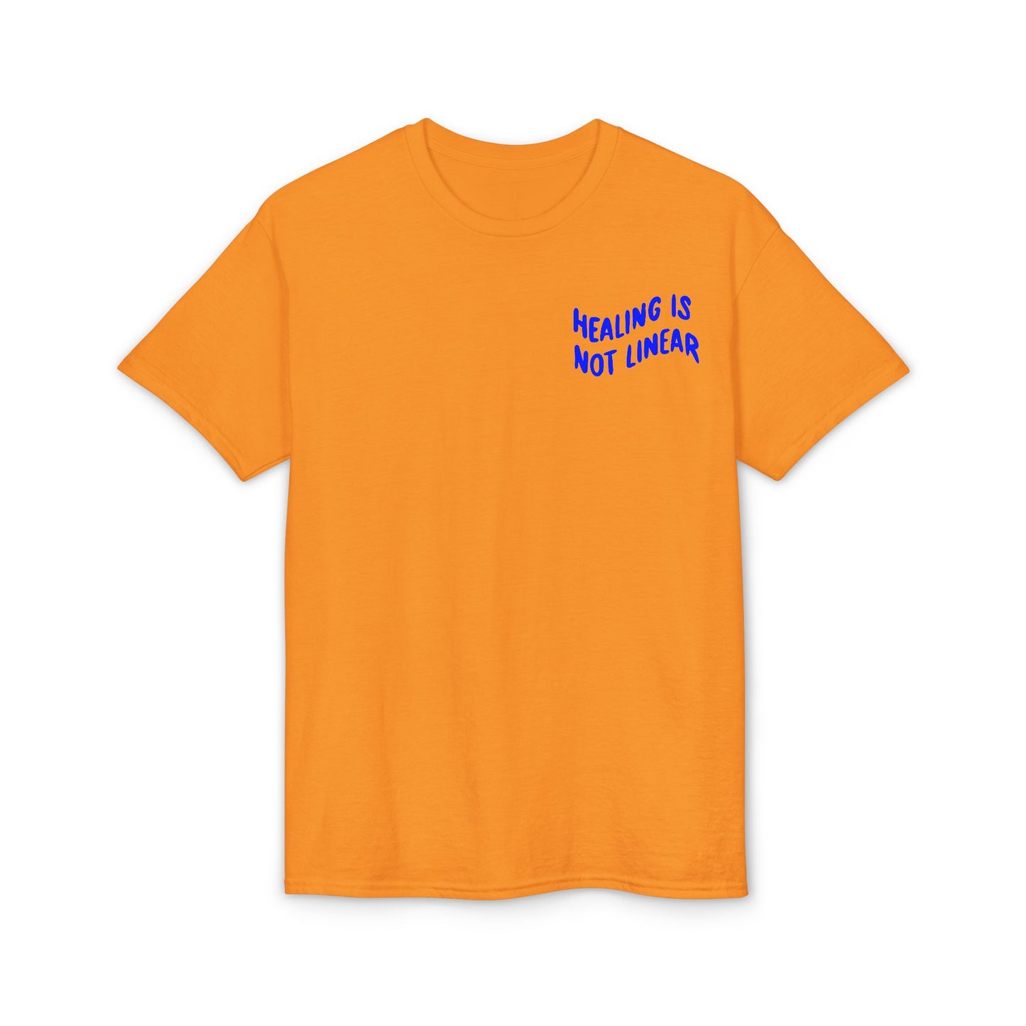 Leo Mind and Body T-Shirt - Teal and Navy Blue