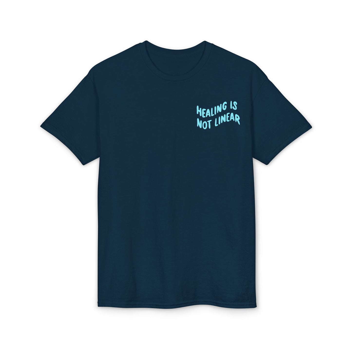 Leo Mind and Body T-Shirt - Teal and Lilac