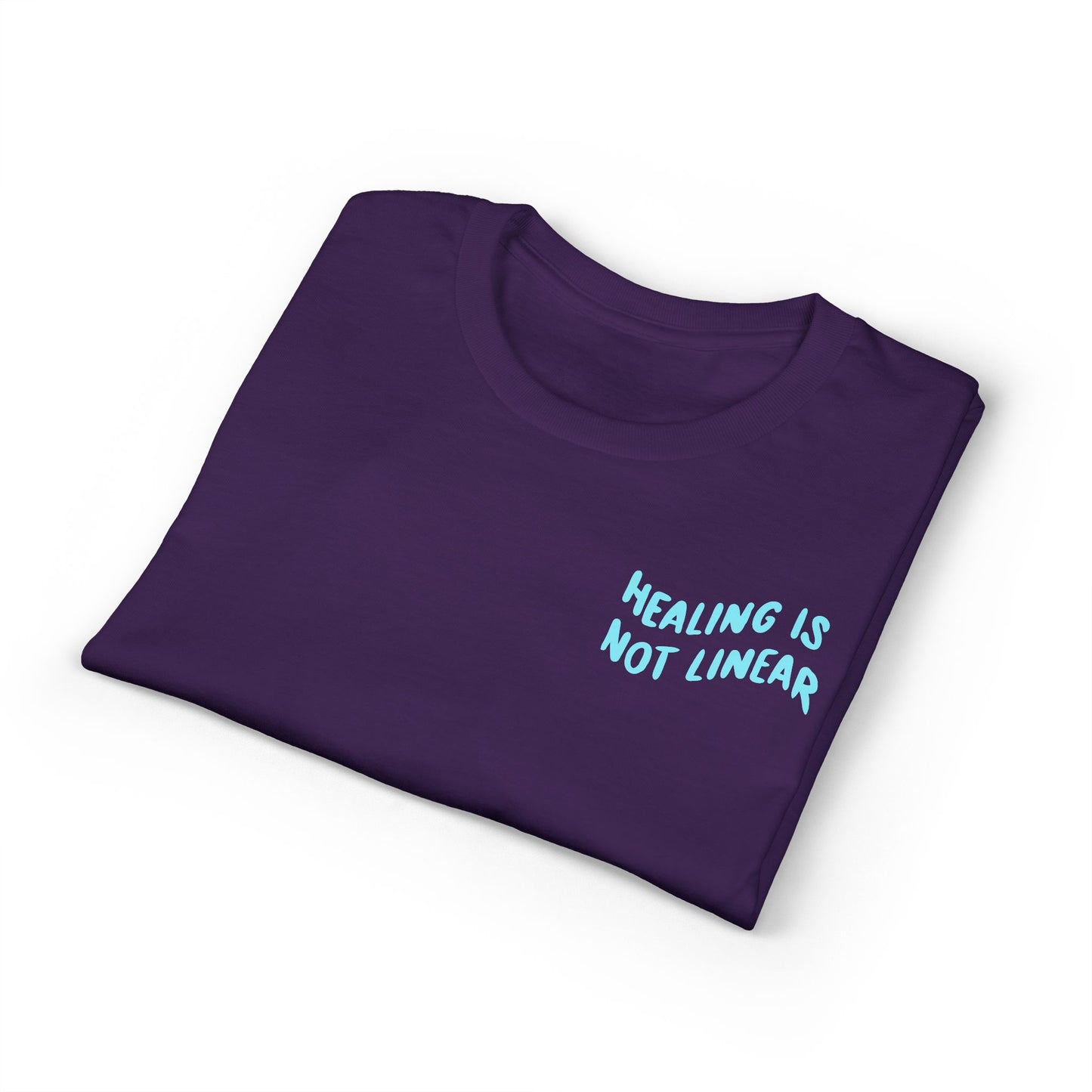 Leo Mind and Body T-Shirt - Teal and Lilac