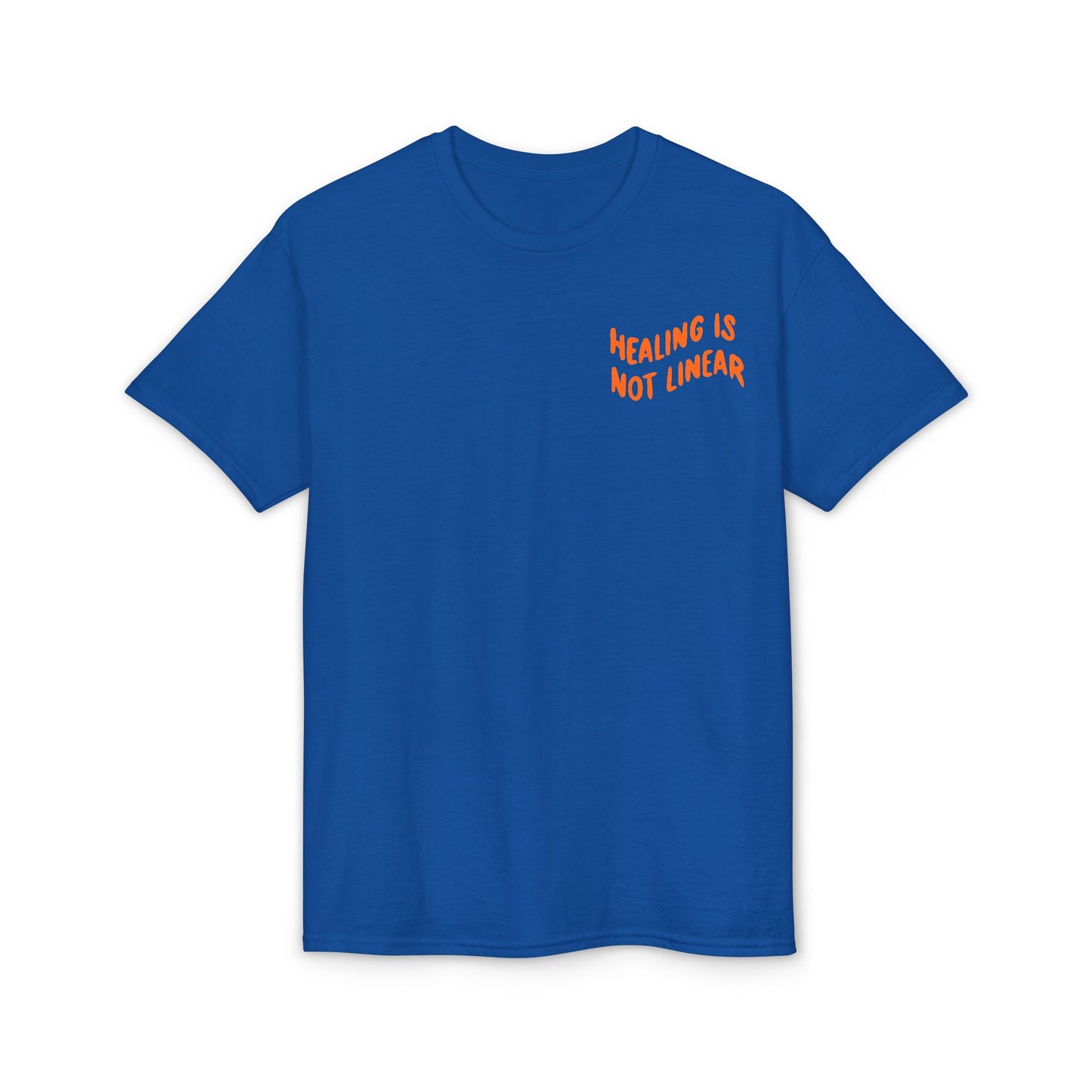 Leo Mind and Body T-Shirt - Pink and Orange