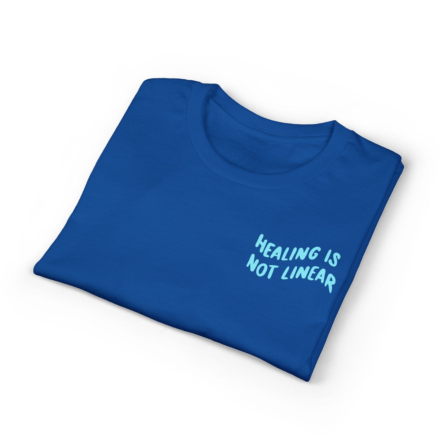Leo Mind and Body T-Shirt - Teal and Lilac
