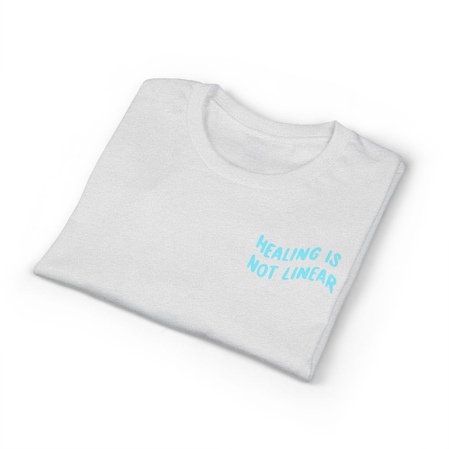 Leo Mind and Body T-Shirt - Teal and Lilac