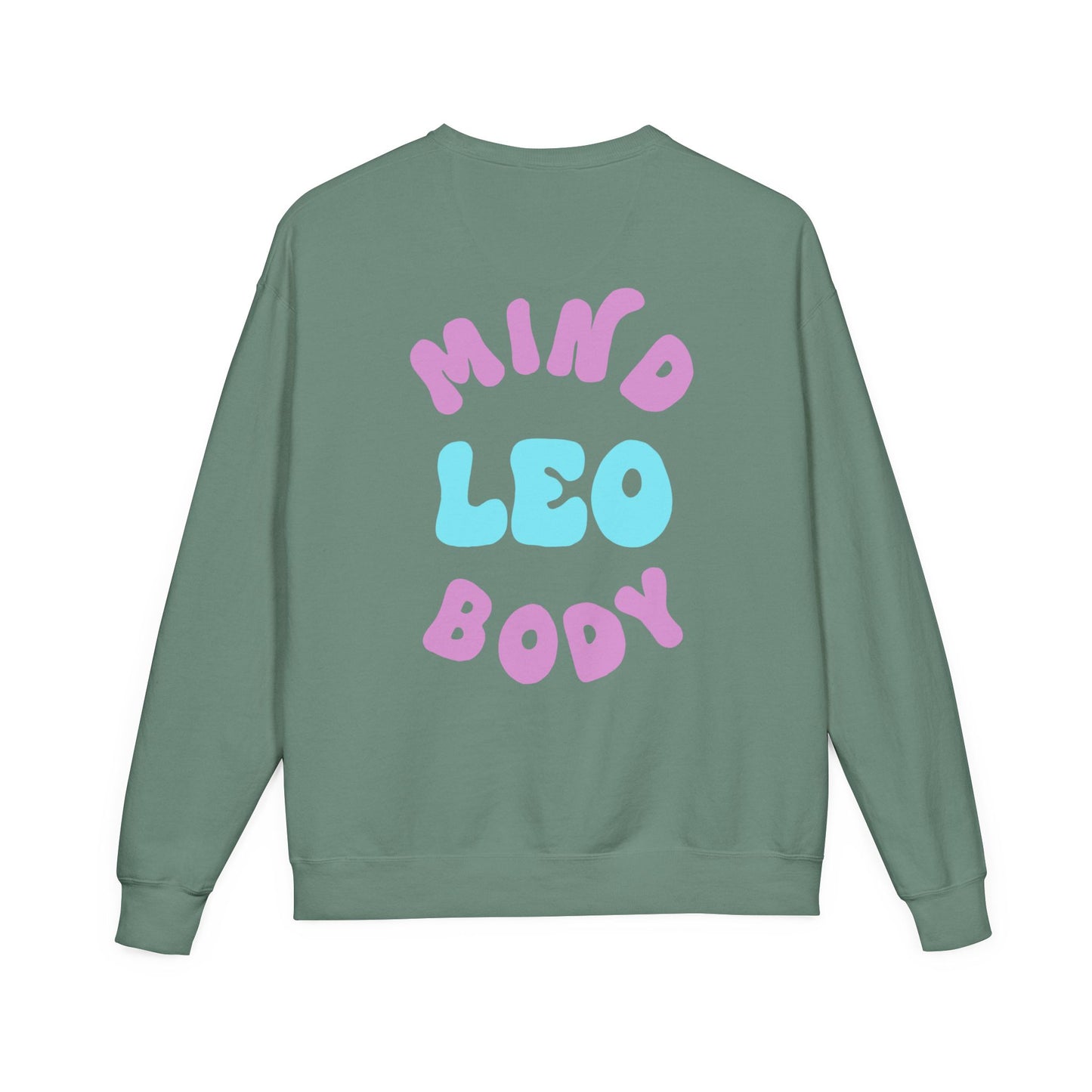 Healing Is Not Linear Crewneck - Lilac and Teal