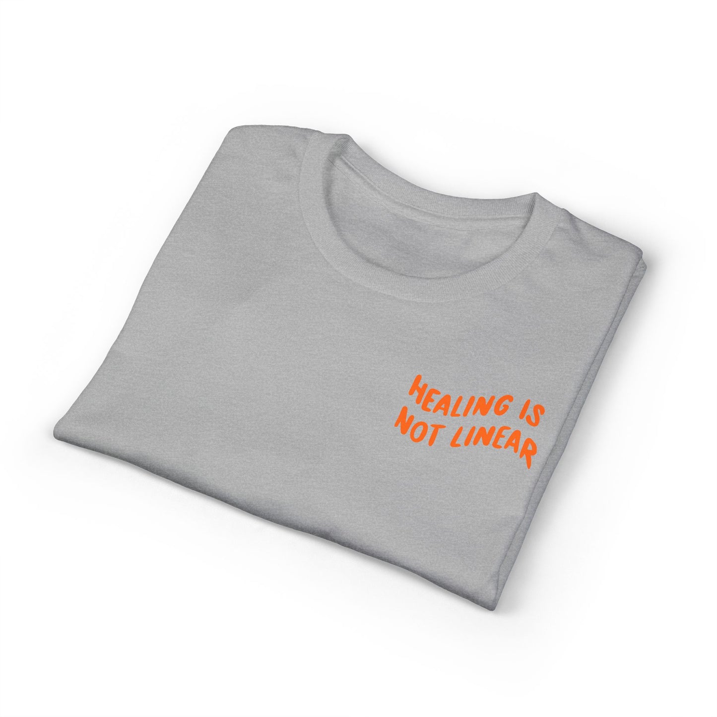 Leo Mind and Body T-Shirt - Pink and Orange