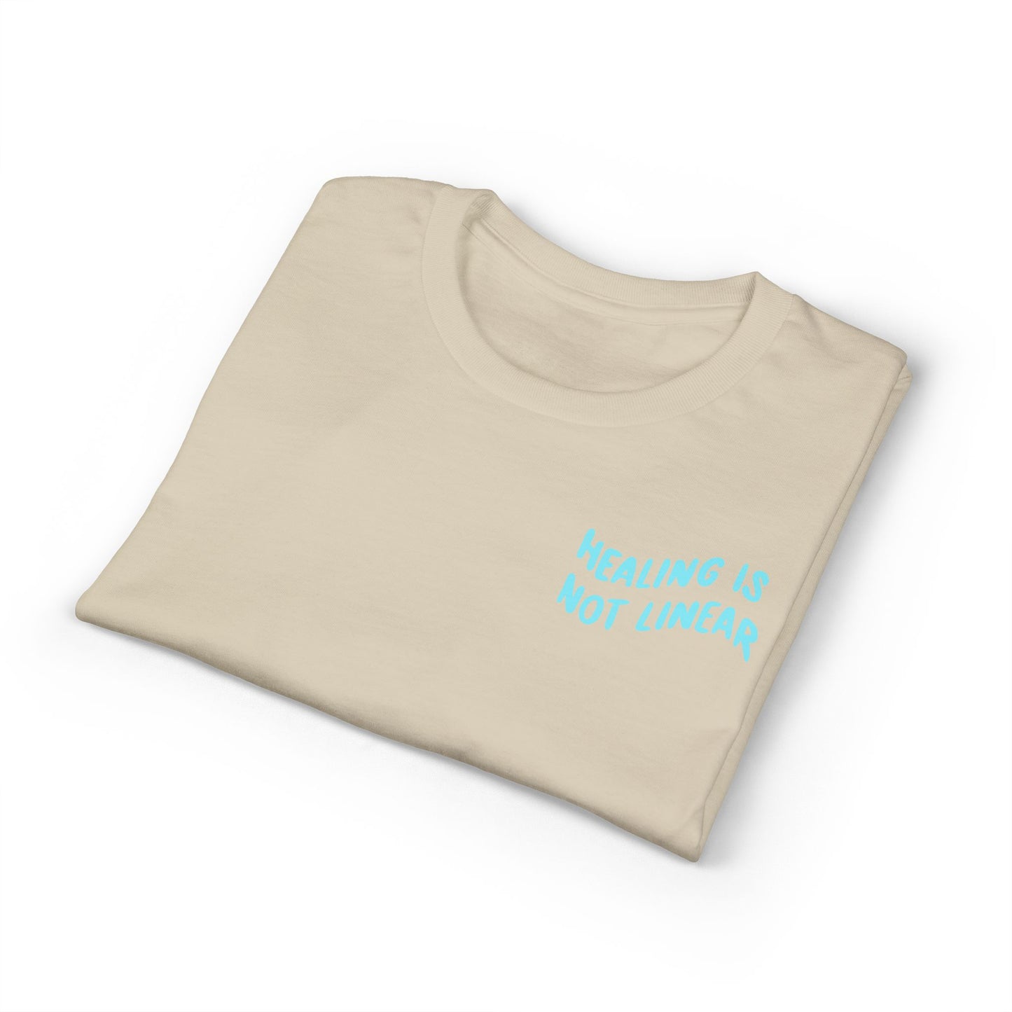Leo Mind and Body T-Shirt - Teal and Lilac