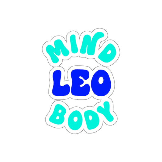 Mind Leo Body Die-Cut Sticker