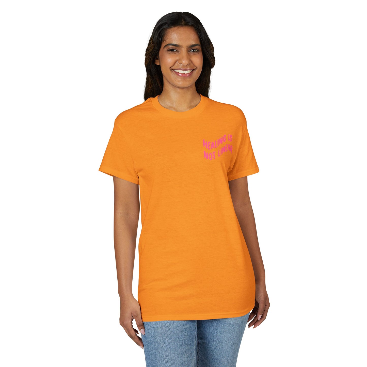 Leo Mind and Body T-Shirt - Lilac and Pink
