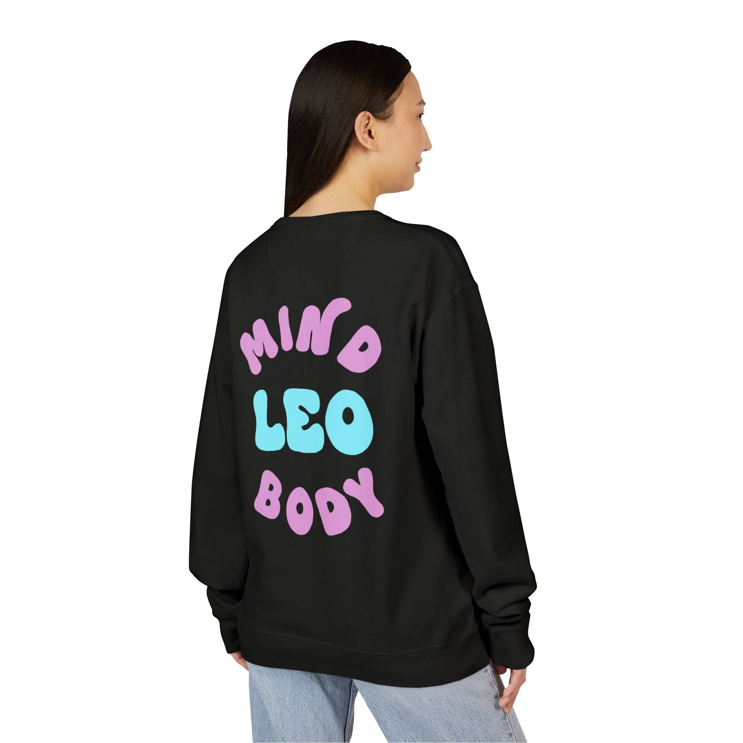 Healing Is Not Linear Crewneck - Lilac and Teal