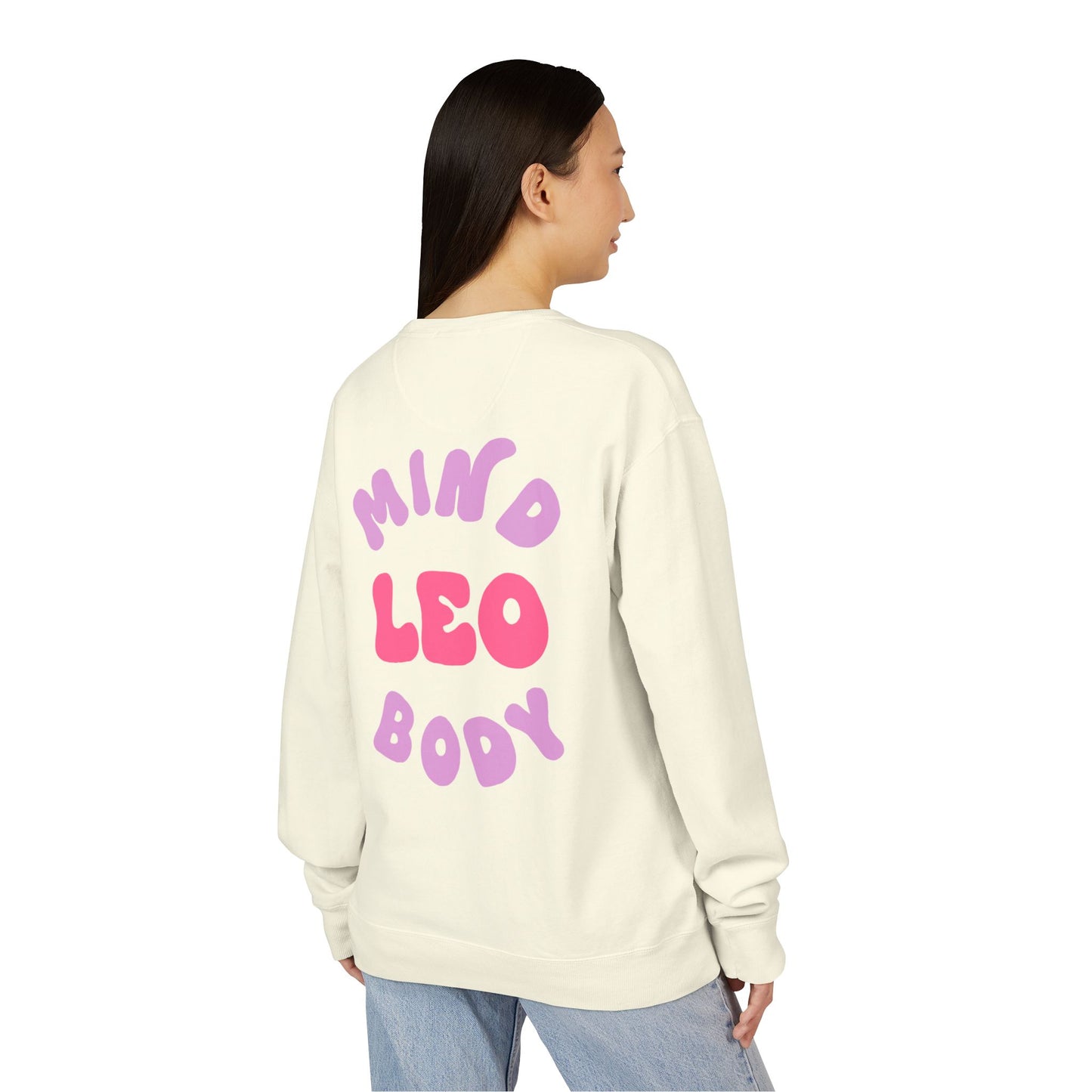 Healing Is Not Linear Crewneck - Lavender and Pink