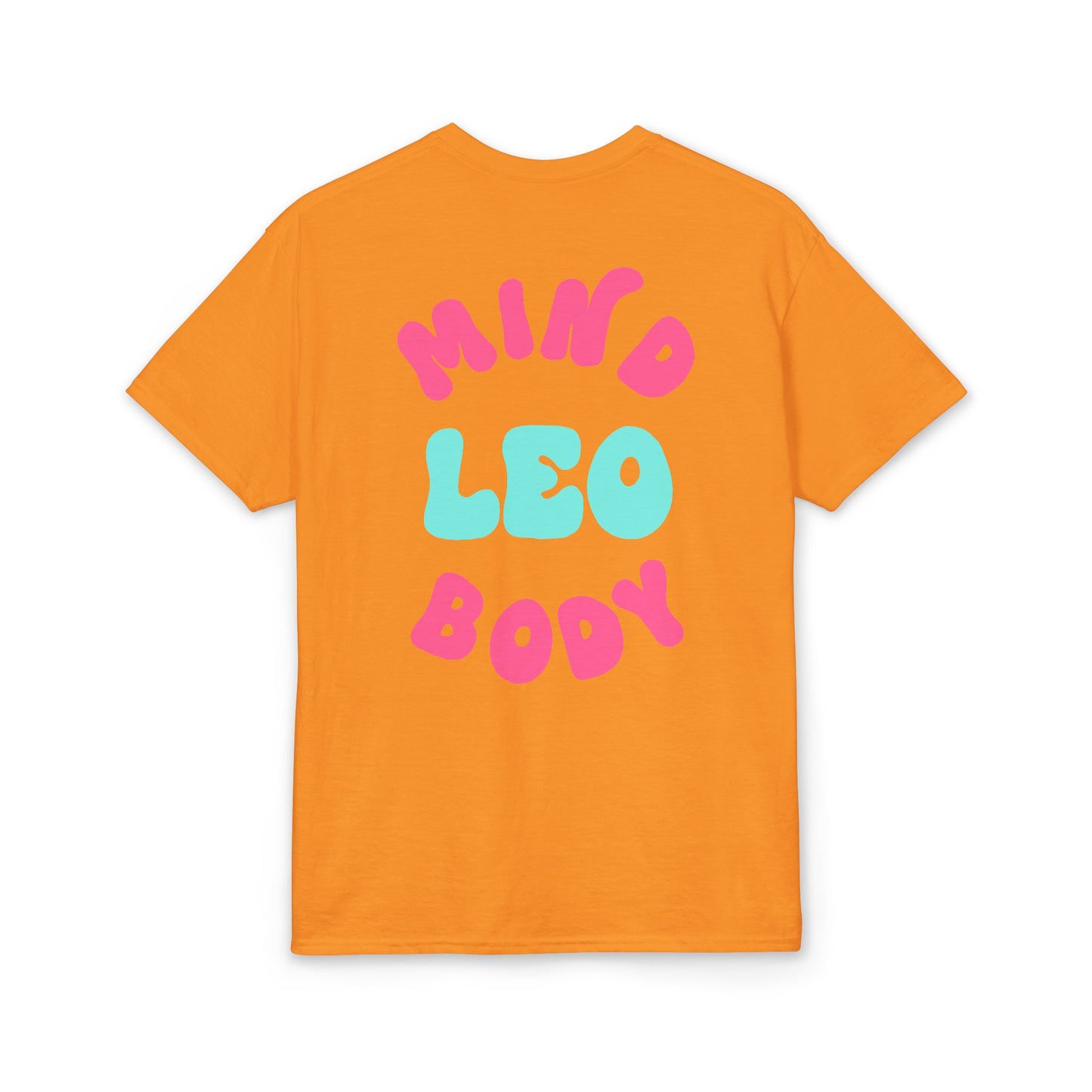 Leo Mind and Body T-Shirt - Teal and Lilac