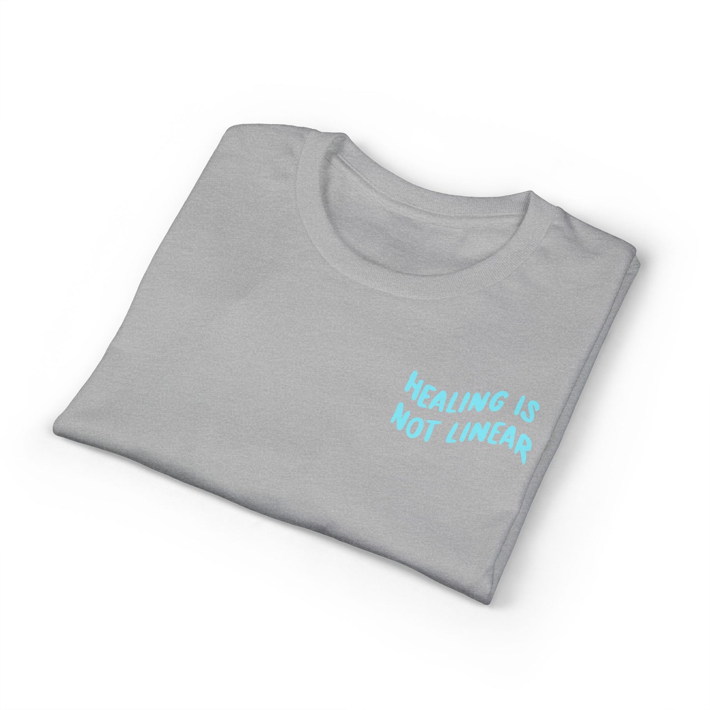 Leo Mind and Body T-Shirt - Teal and Lilac