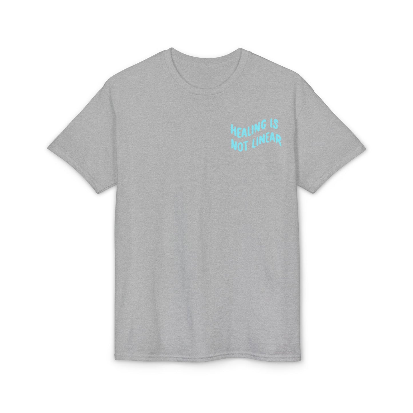 Leo Mind and Body T-Shirt - Teal and Lilac