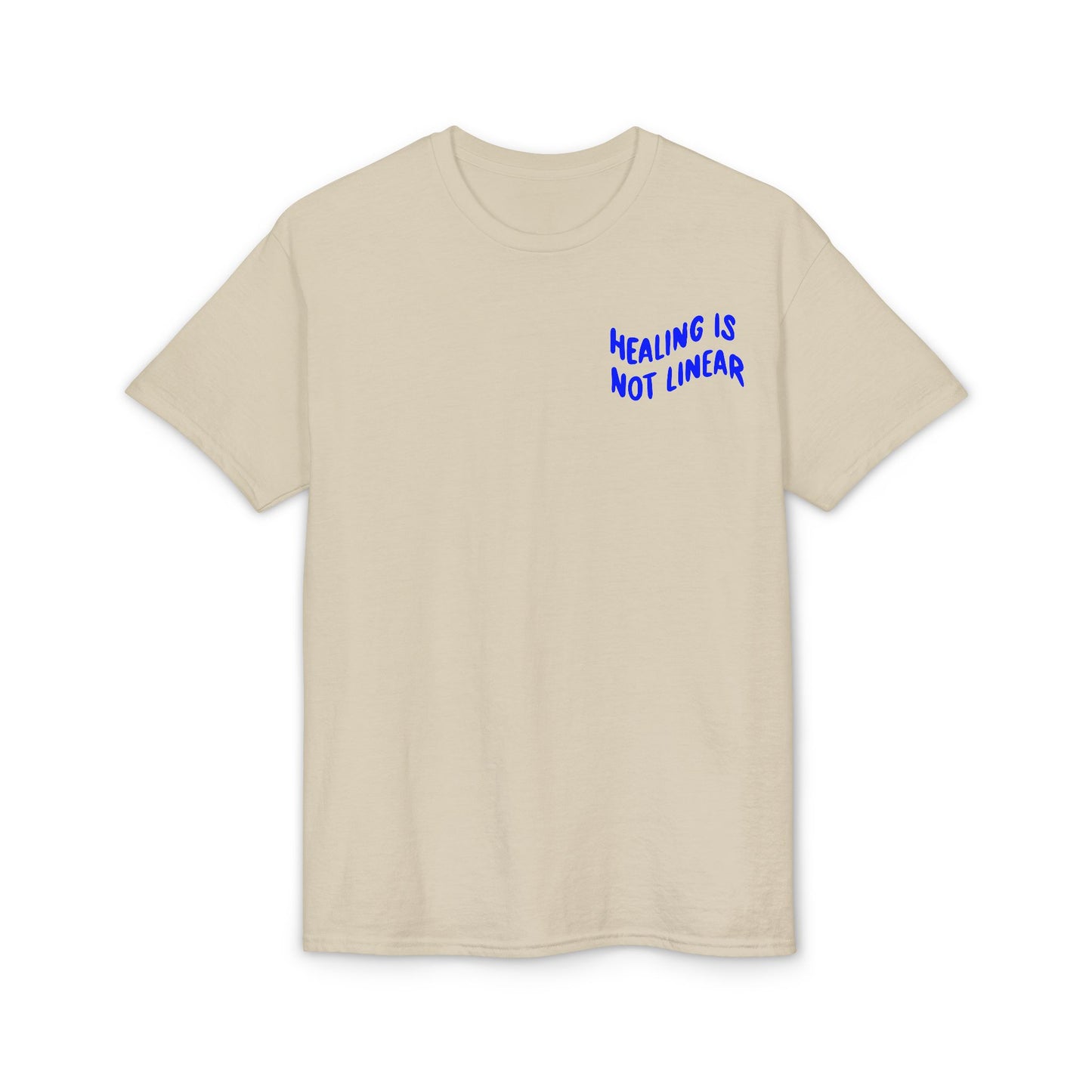 Leo Mind and Body T-Shirt - Teal and Navy Blue