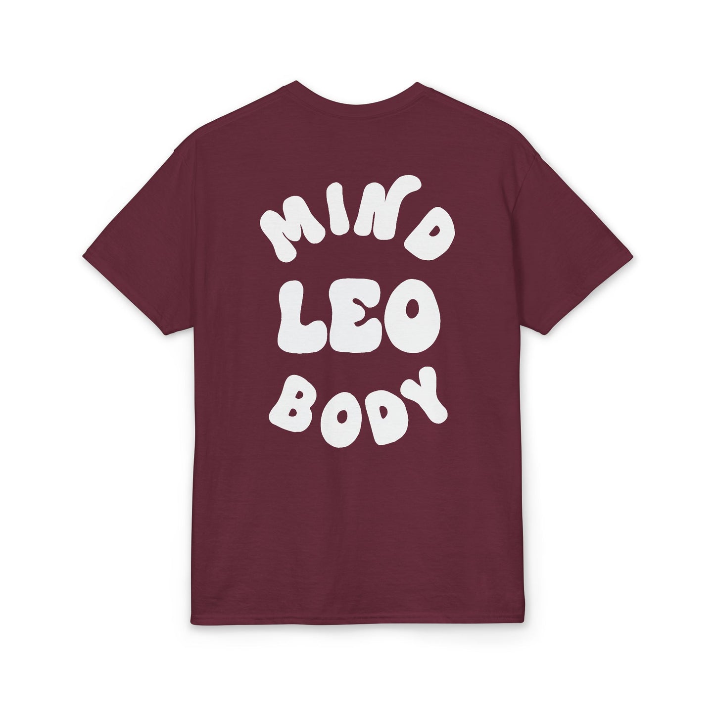 Leo Mind and Body T-Shirt - White