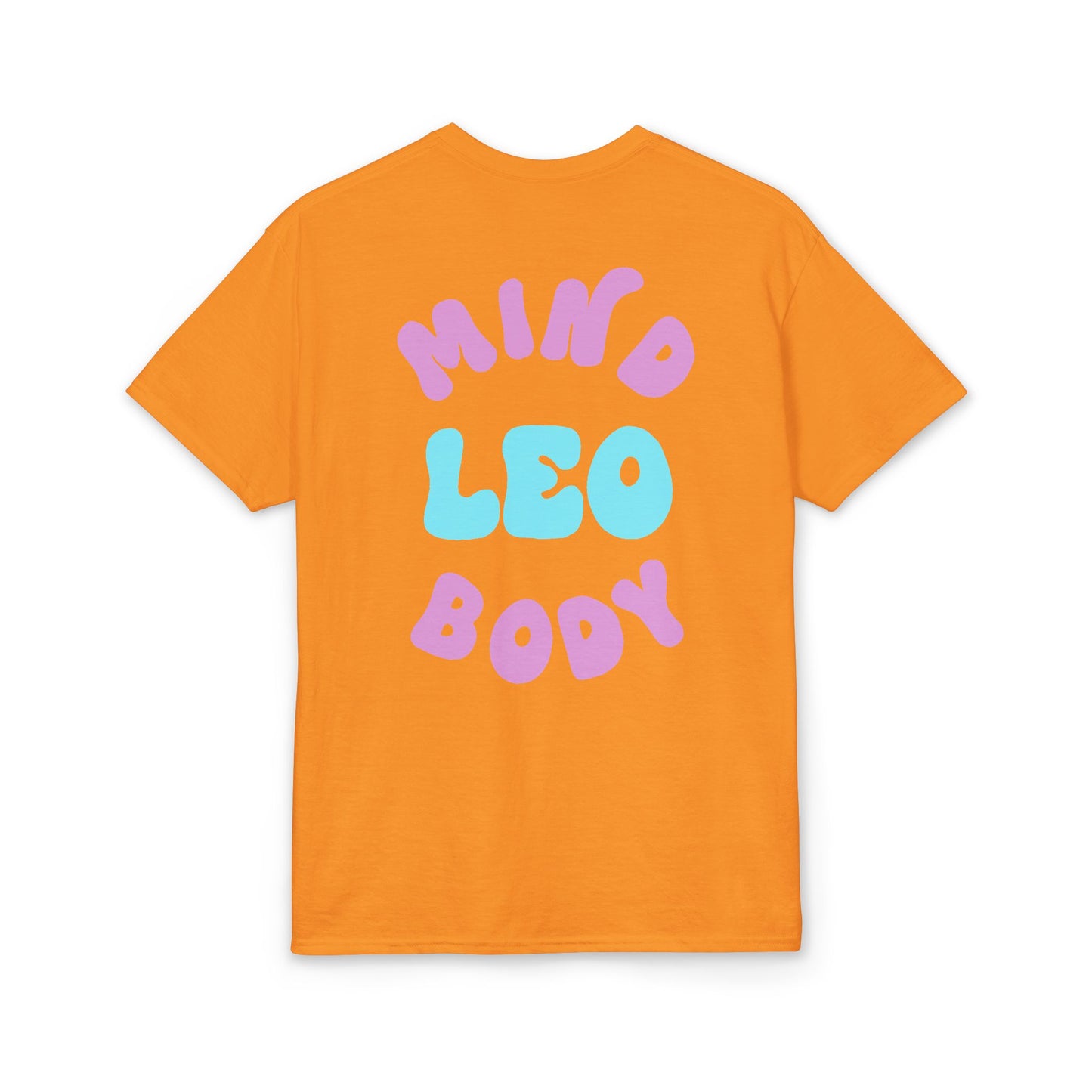 Leo Mind and Body T-Shirt - Teal and Lilac