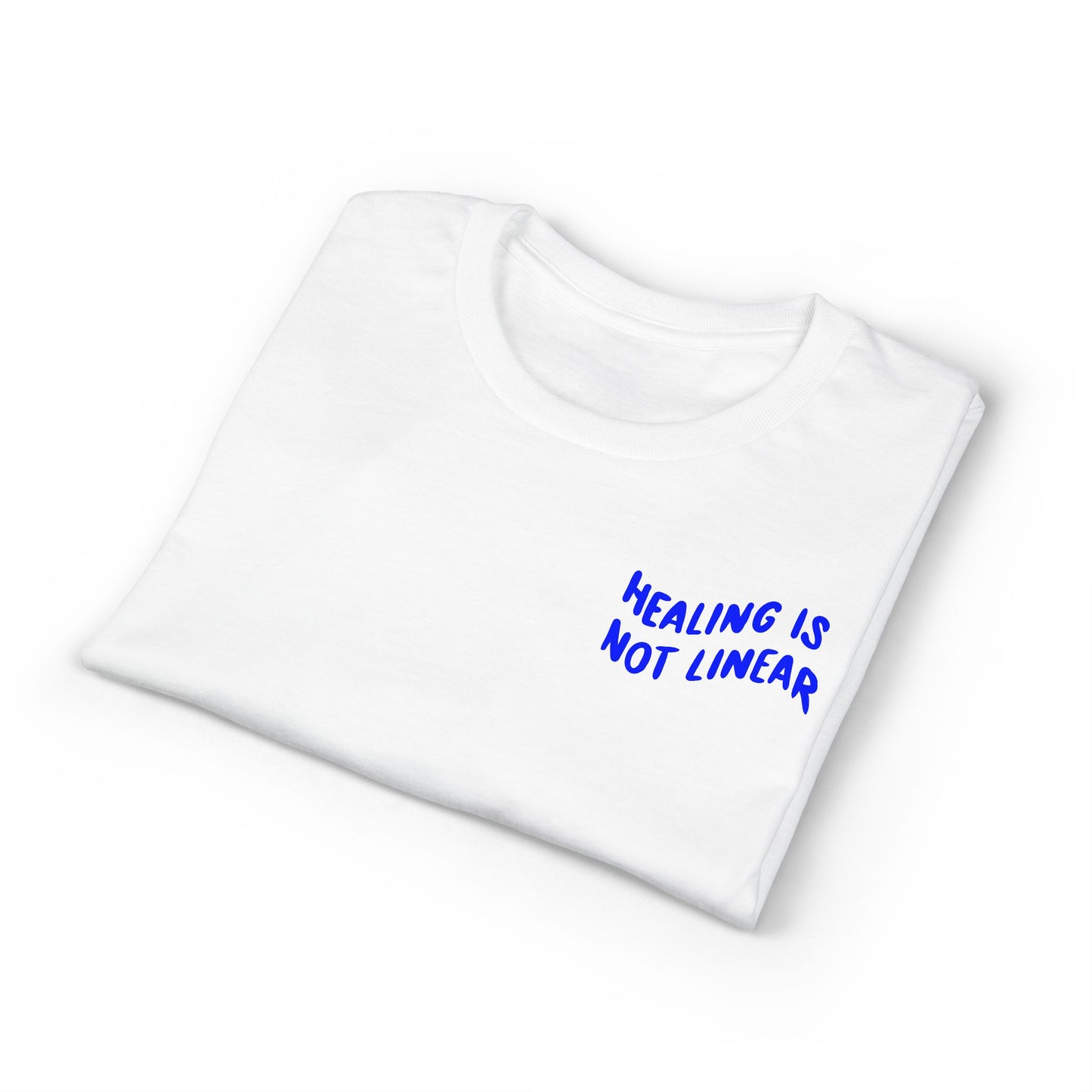 Leo Mind and Body T-Shirt - Teal and Navy Blue
