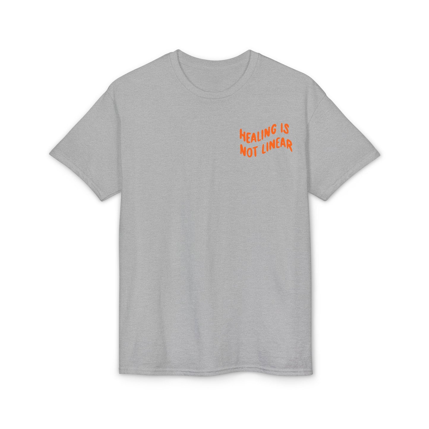 Leo Mind and Body T-Shirt - Pink and Orange