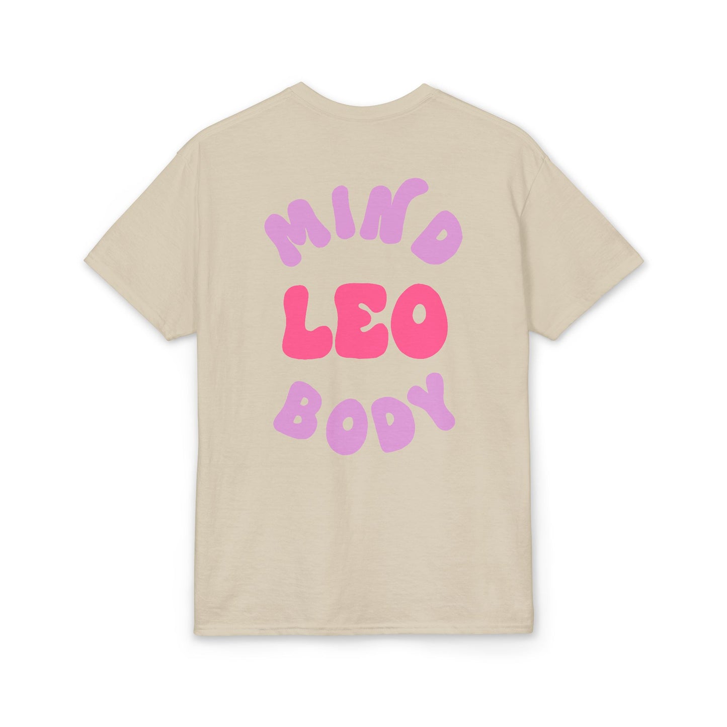Leo Mind and Body T-Shirt - Lilac and Pink