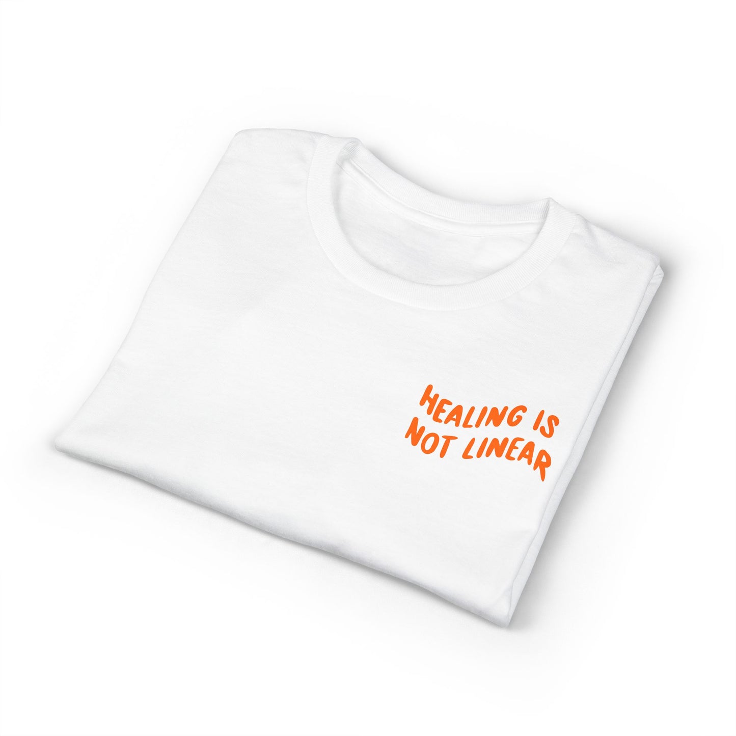Leo Mind and Body T-Shirt - Pink and Orange
