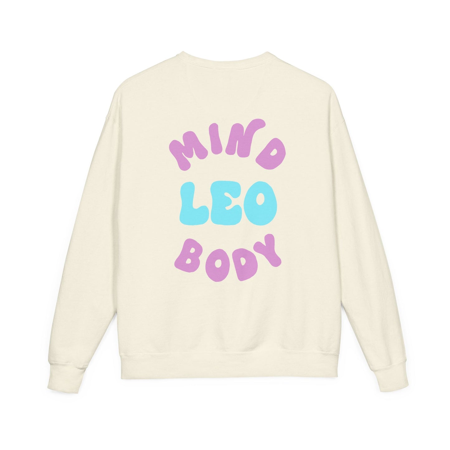 Healing Is Not Linear Crewneck - Lilac and Teal