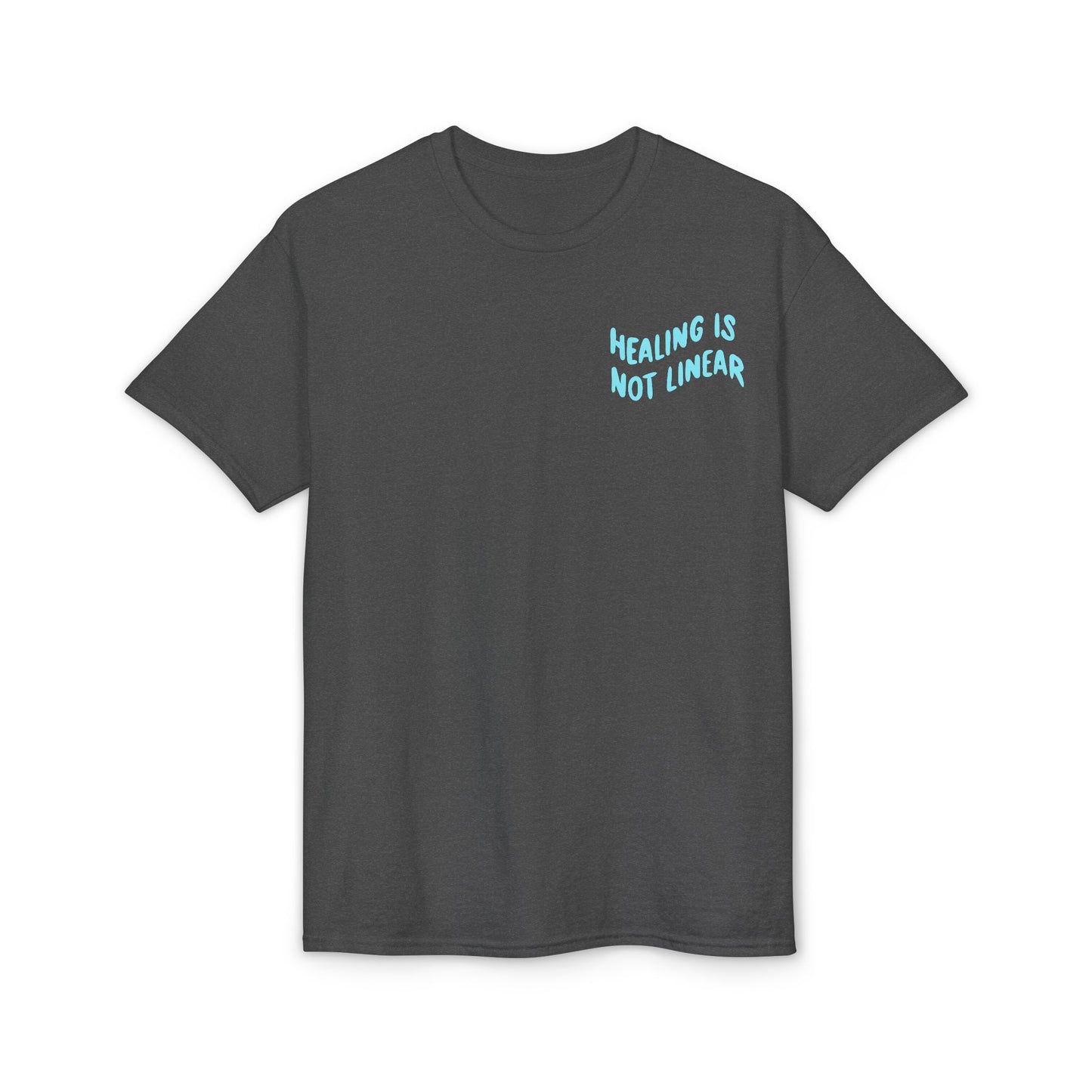 Leo Mind and Body T-Shirt - Teal and Lilac