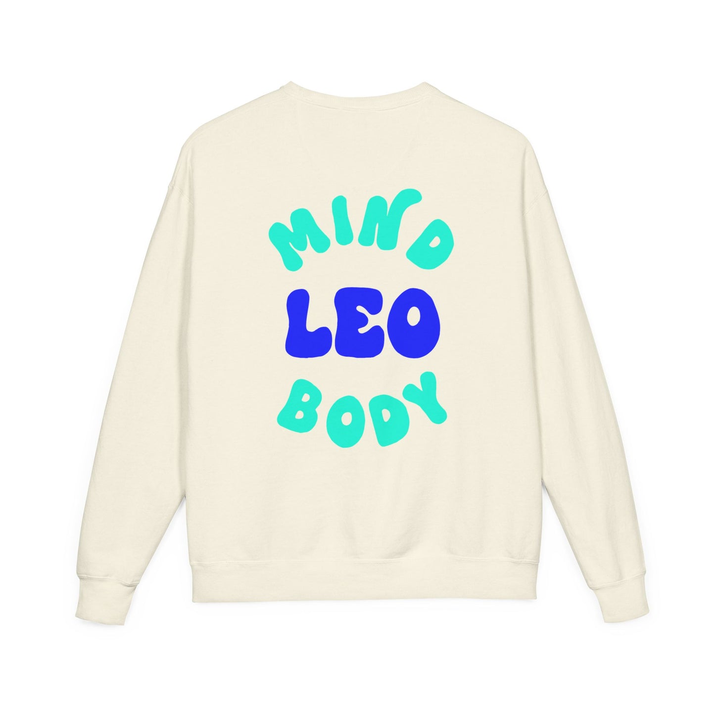 Healing Is Not Linear Crewneck - Teal and Navy