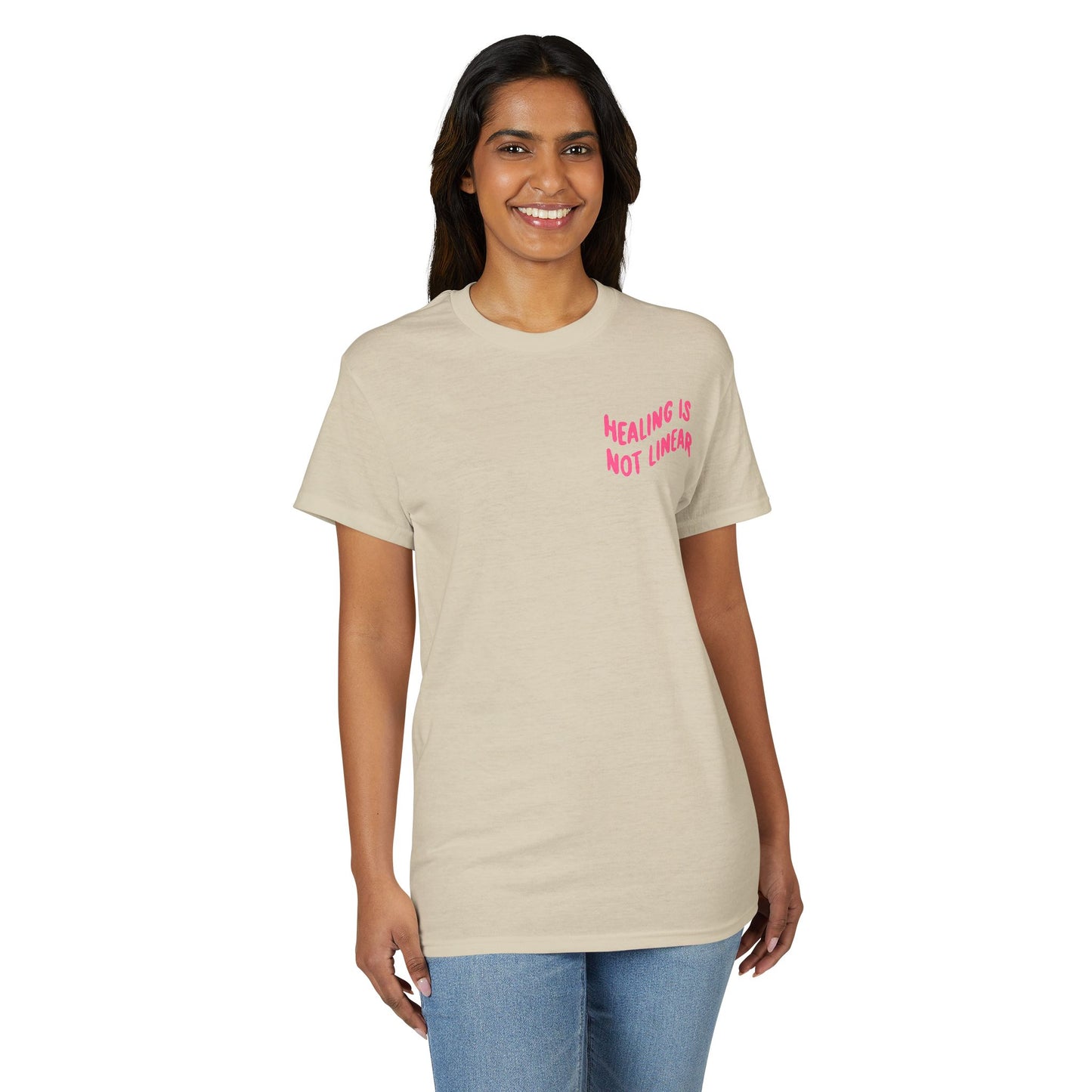 Leo Mind and Body T-Shirt - Lilac and Pink