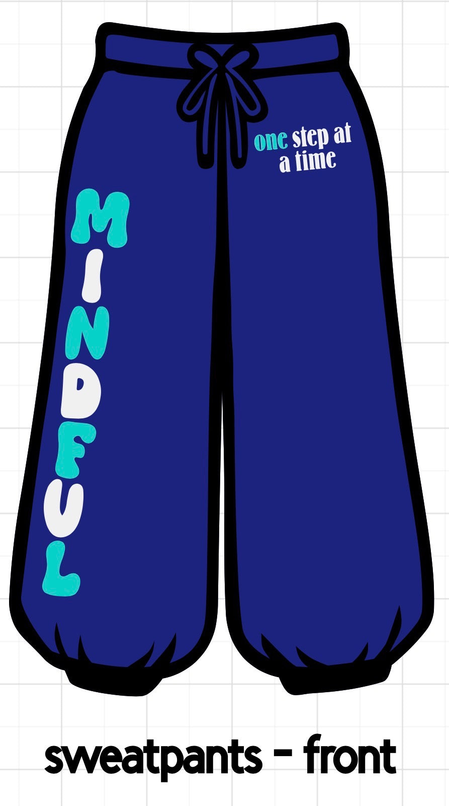 Mindful Navy Sweatpants