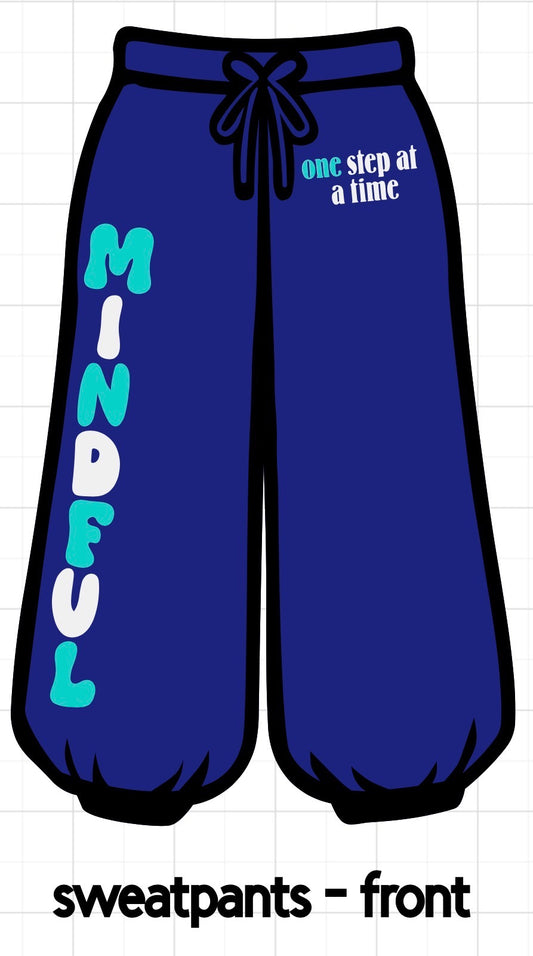 Mindful Navy Sweatpants