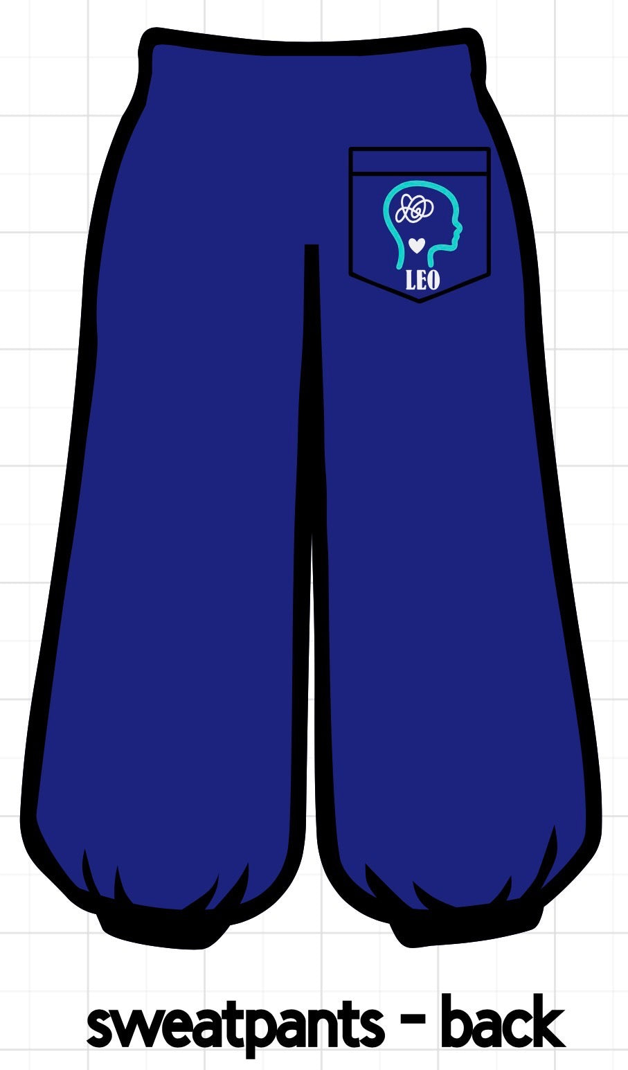 Mindful Navy Sweatpants