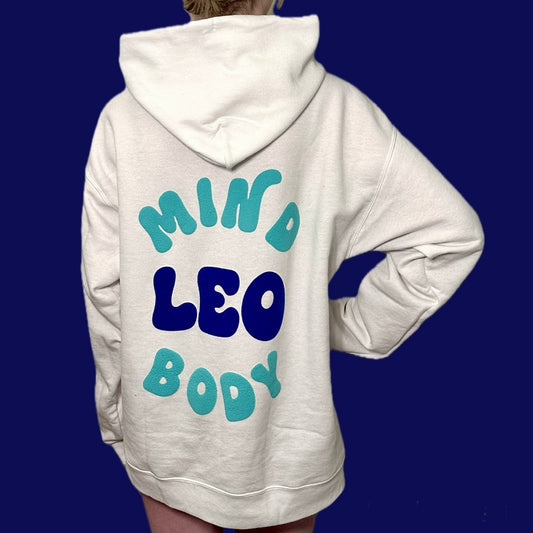 Leo Puff Print Hoodie