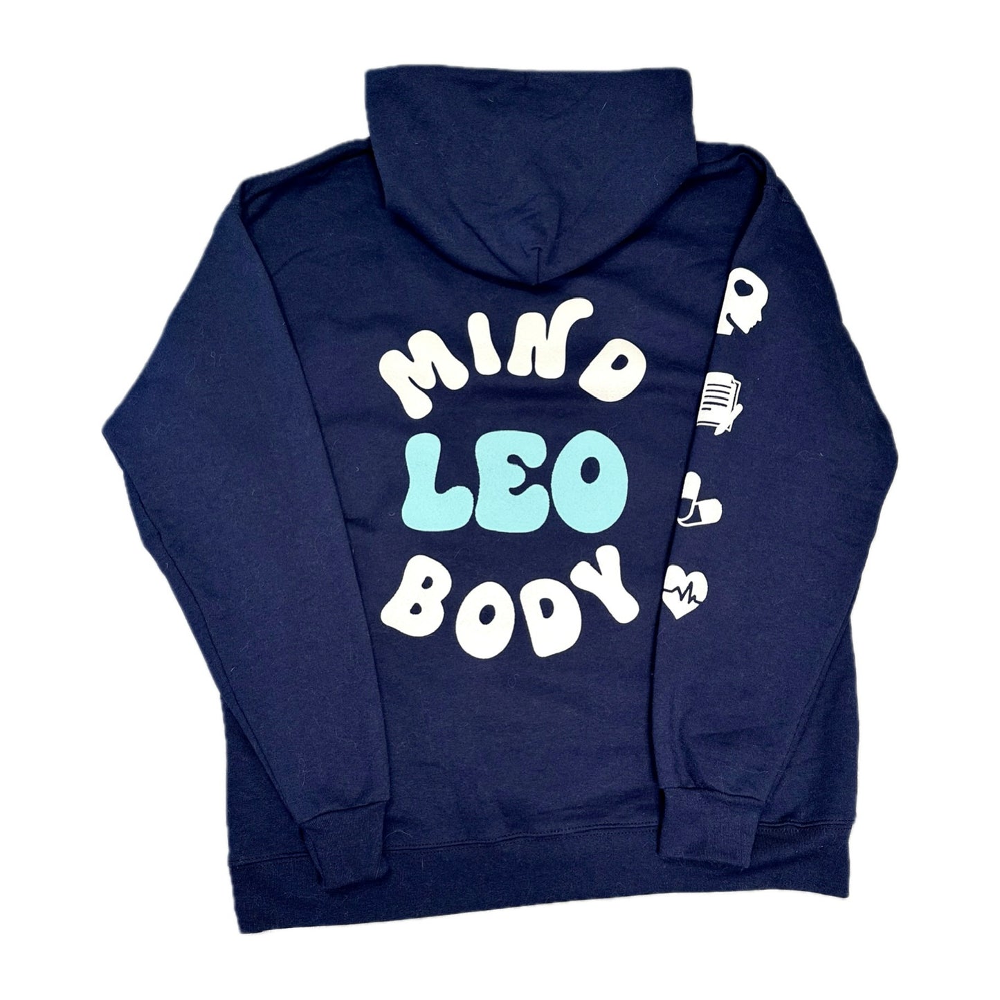 Leo Puff Print Hoodie