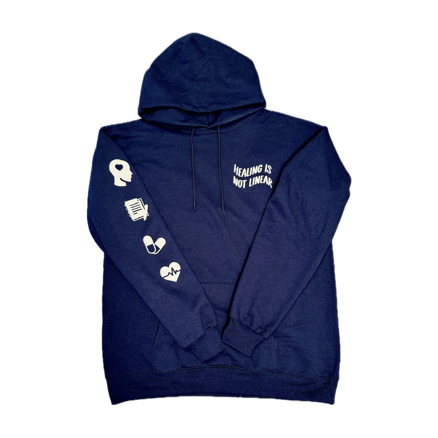 Leo Puff Print Hoodie
